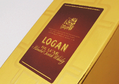 Caixa de whisky Logan