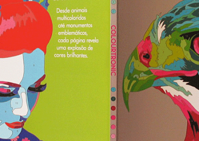Capa de Livro Colourtronic