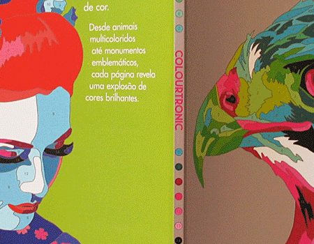 Capa de Livro Colourtronic
