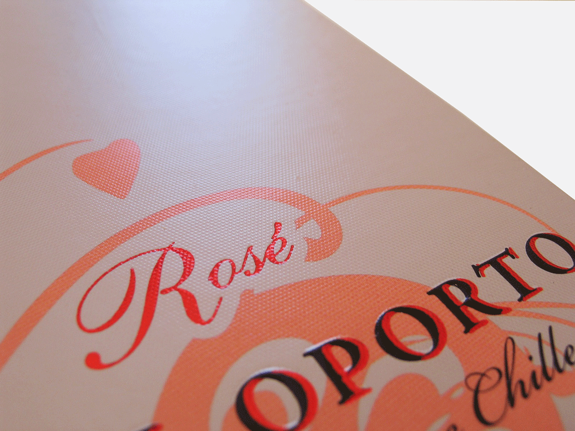 UV Artes Gráficas - Embalagem de Vinho Porto Rose_Detalhe